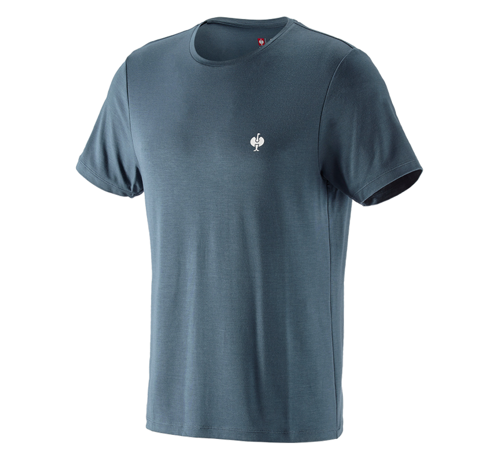Bovenkleding: Modal-shirt e.s. ventura vintage + ijzerblauw