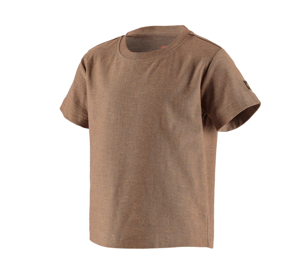 Shirts & Co.: T-Shirt e.s.vintage, Kinder + sepia melange