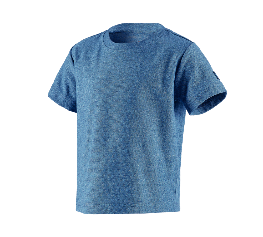 Bovenkleding: T-Shirt e.s.vintage, kinderen + arctisch blauw melange