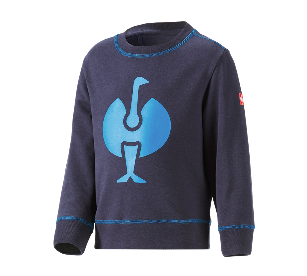Bovenkleding: Sweatshirt e.s.motion 2020, kinderen + donkerblauw/atol