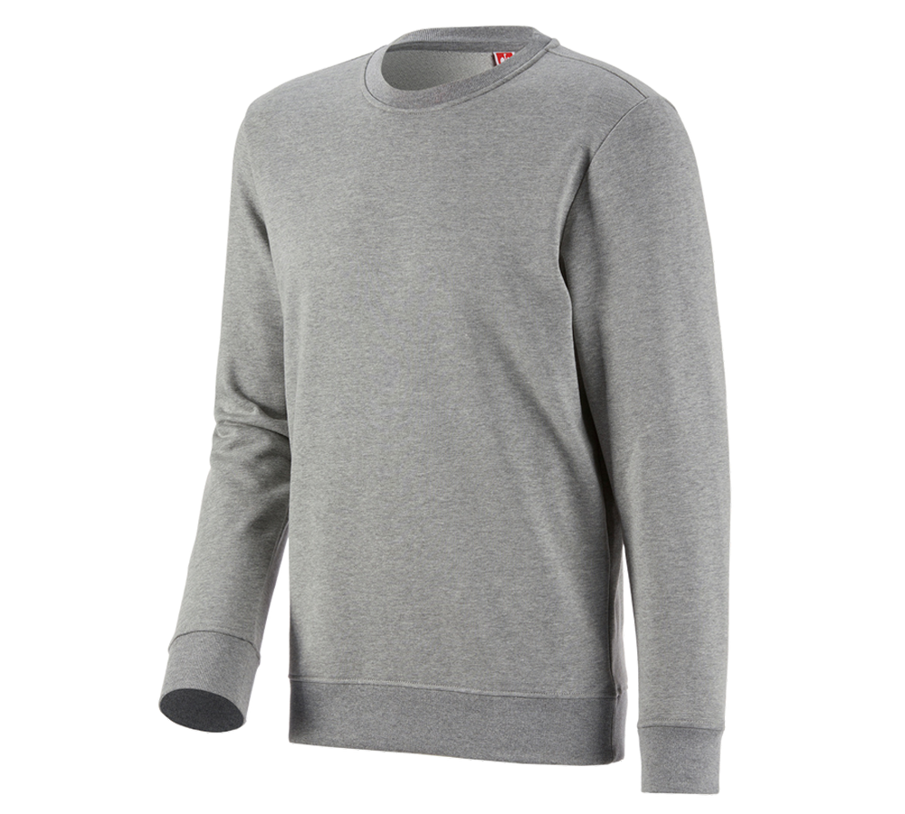 Shirts & Co.: Sweatshirt e.s.industry + grau melange