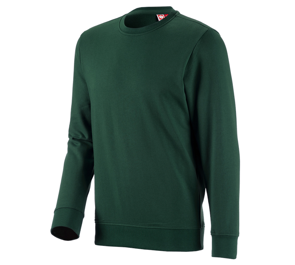 Shirts & Co.: Sweatshirt e.s.industry + grün