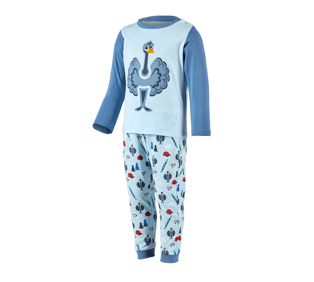Accessoires: e.s. Baby Pyjama + puderblau