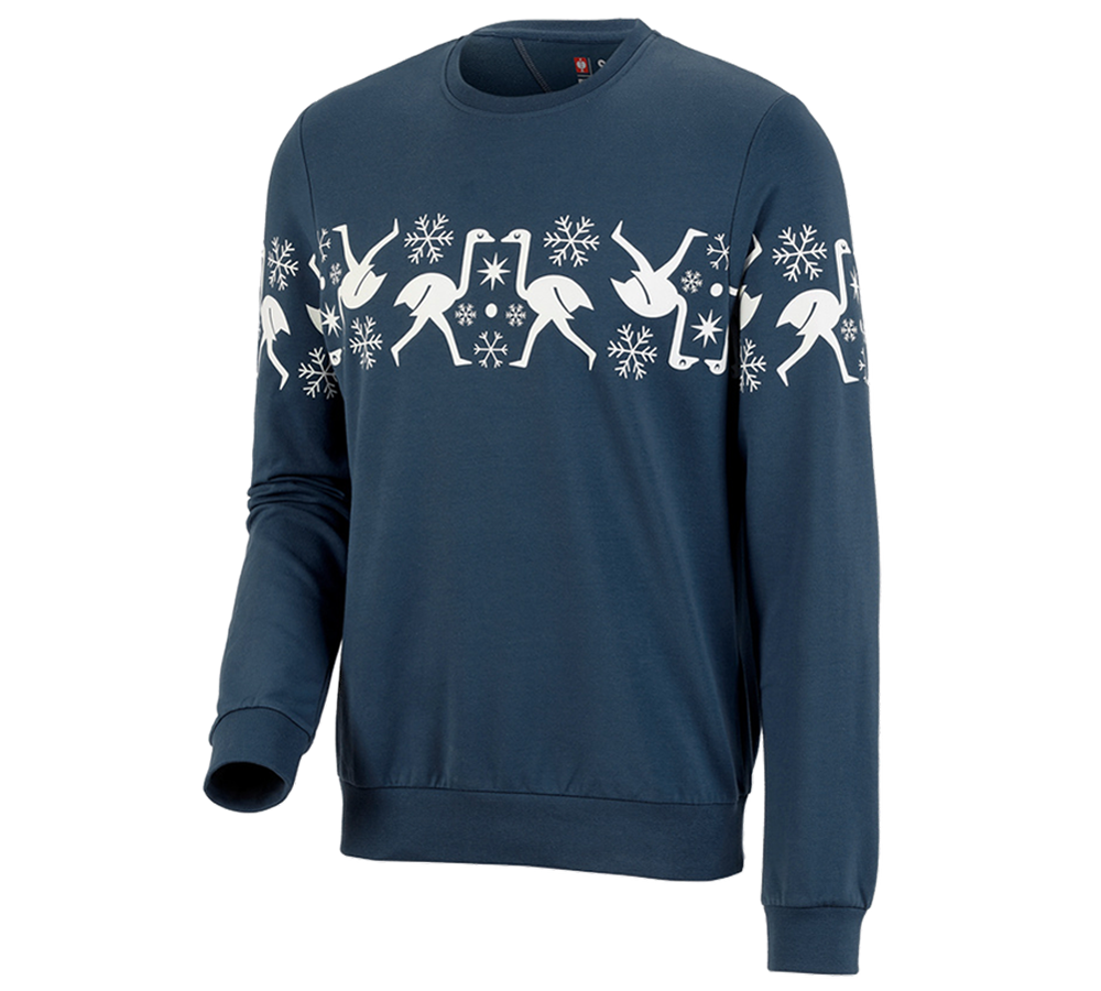 Cadeau-ideeën: e.s. Noors sweatshirt + schaduwblau