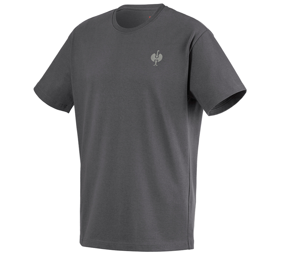 Hauts: T-shirt heavy e.s.iconic + gris carbone