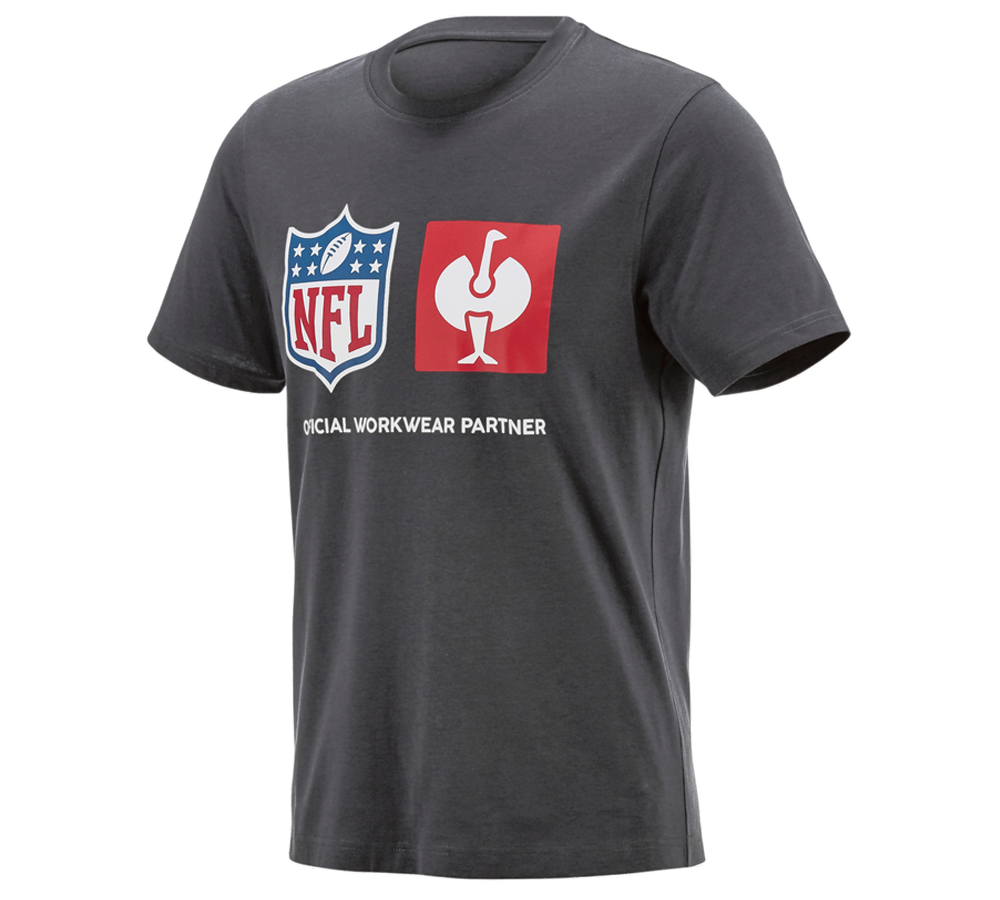 Samenwerkingen: NFL T-Shirt cotton + carbongrijs