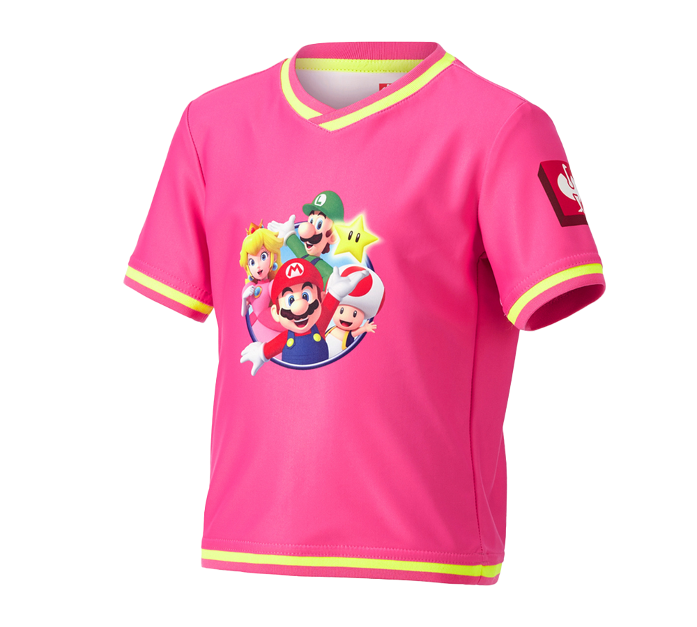 Samenwerkingen: Super Mario Functionele-T-shirt, kinderen + jaderoze