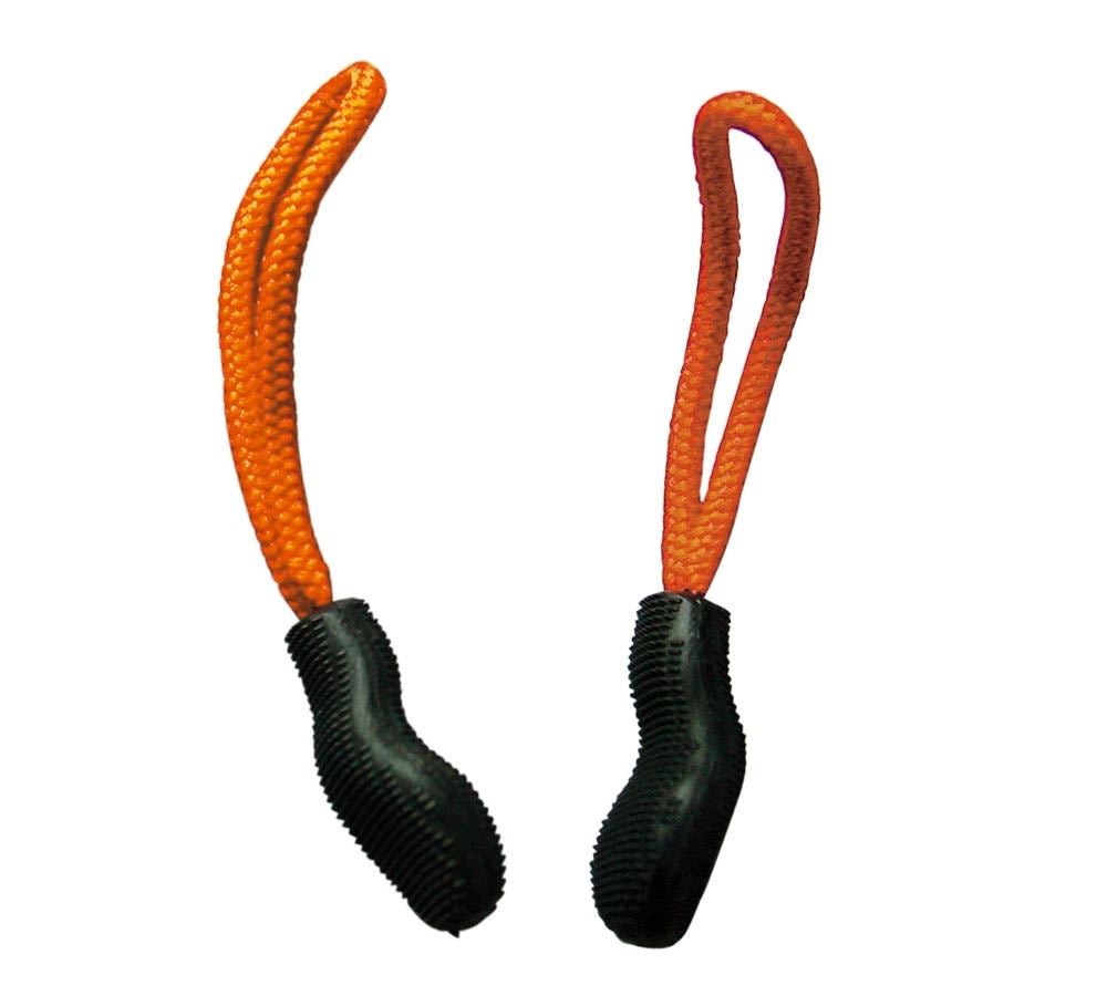 Accessoires: Zipper-Set + orange
