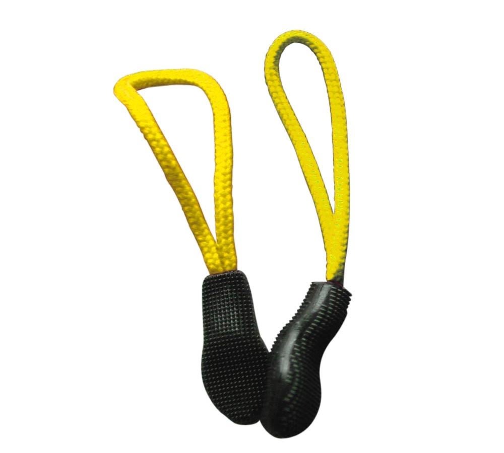 Accessoires: Zipperset + geel