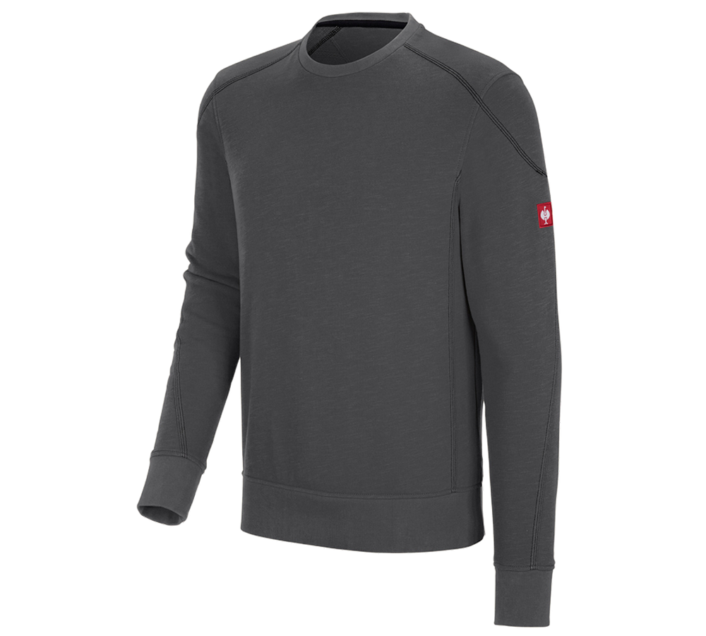 Shirts & Co.: Sweatshirt cotton slub e.s.roughtough + titan