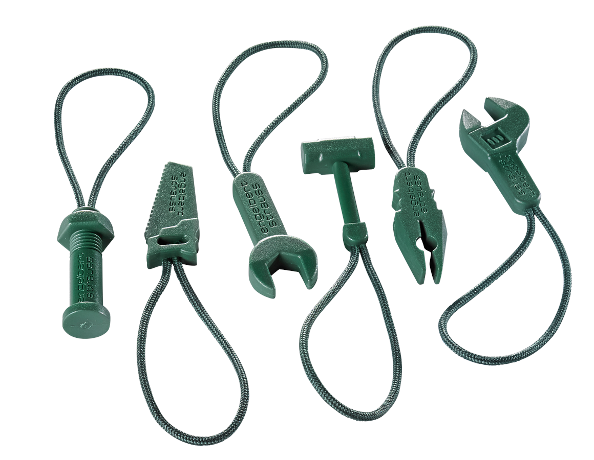 Accessoires: Zipper-Set e.s.motion 2020 + grün