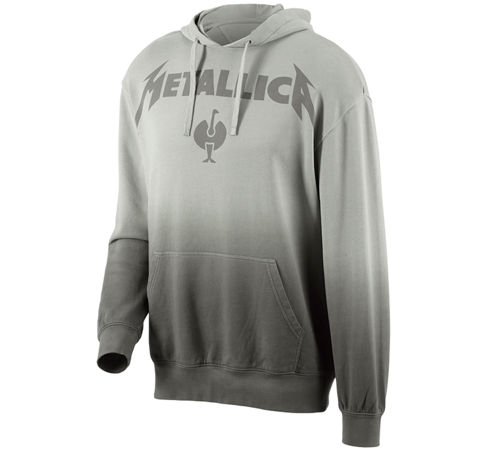 Bovenkleding: Metallica cotton hoodie, men + magneetgrijs/graniet