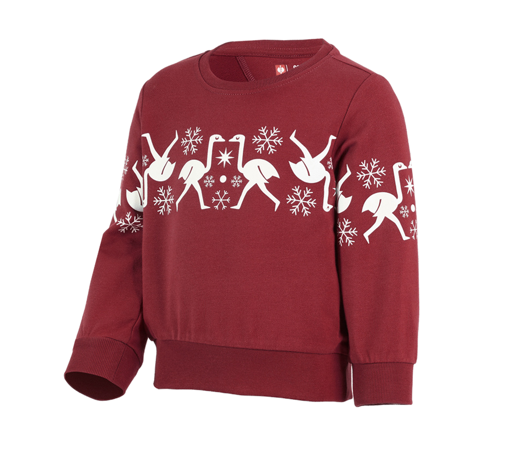 Cadeau-ideeën: e.s. Noors sweatshirt, kinderen + bordeauxrood