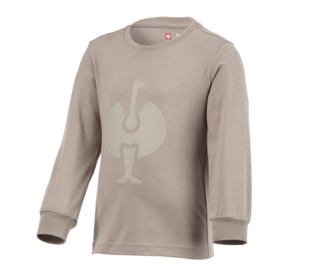 Accessoires: e.s. Pyjama Longsleeve, Kinder + delphingrau