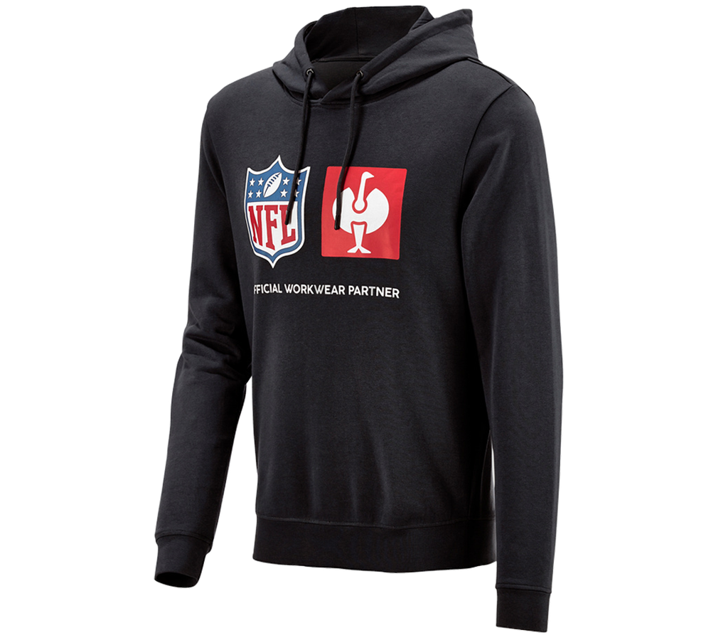 Samenwerkingen: NFL Hoodie cotton + zwart