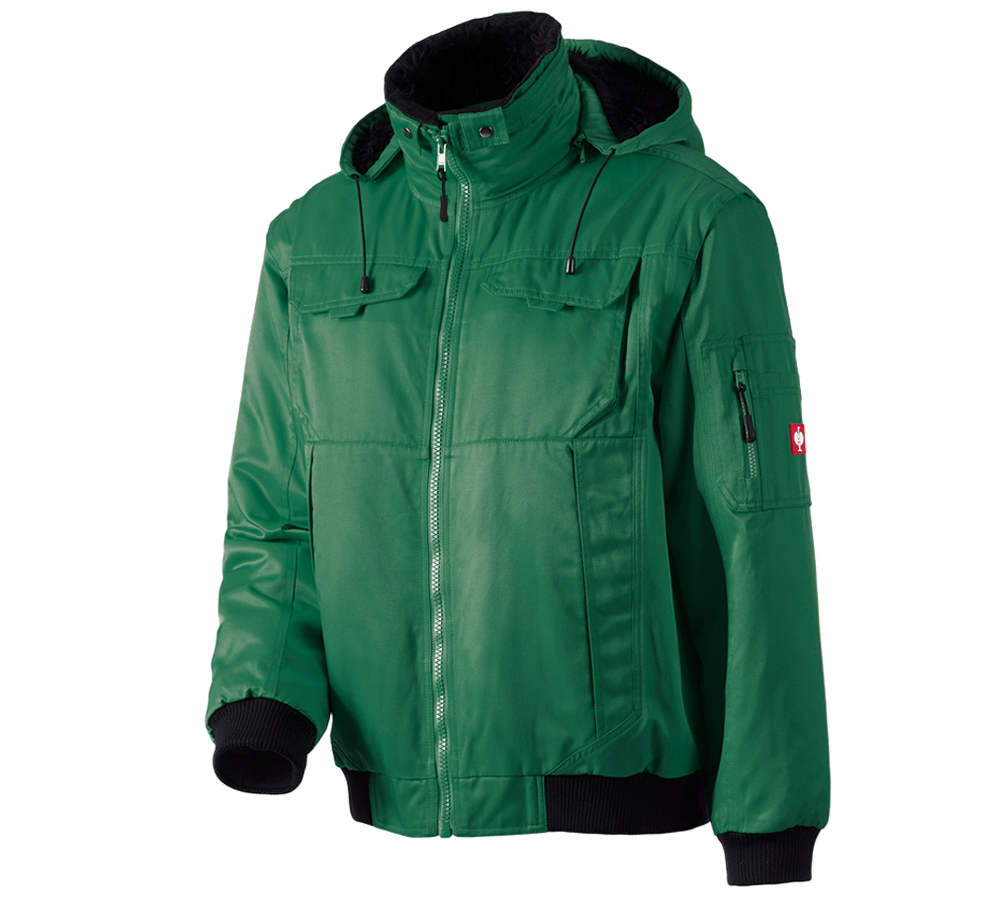 Installateurs / Plombier: Veste d'aviateur Atlanta II + vert