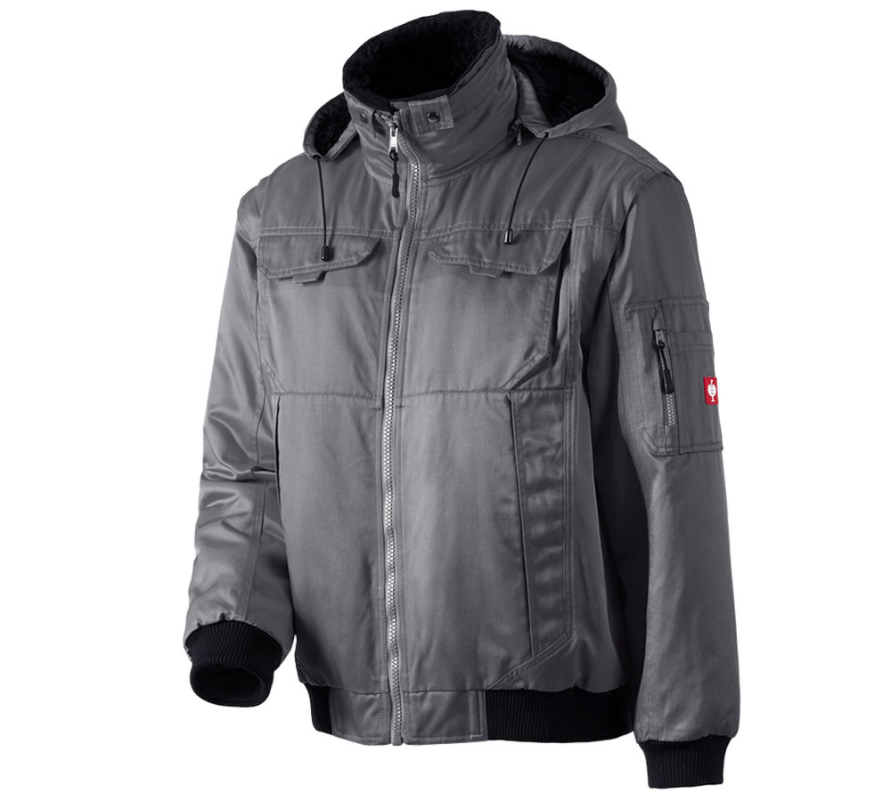 Installateurs / Plombier: Veste d'aviateur Atlanta II + anthracite