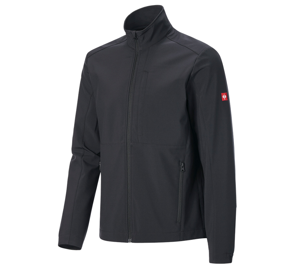 Vestes de travail: Veste Softshell e.s.trail pure + noir