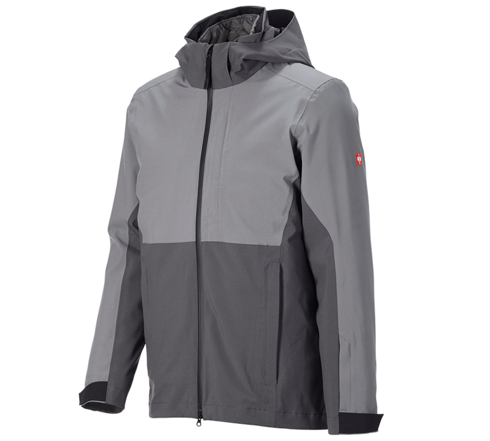 Vestes de travail: Veste de fonction 3 en 1 e.s.trail snow + gris carbone/gris basalte