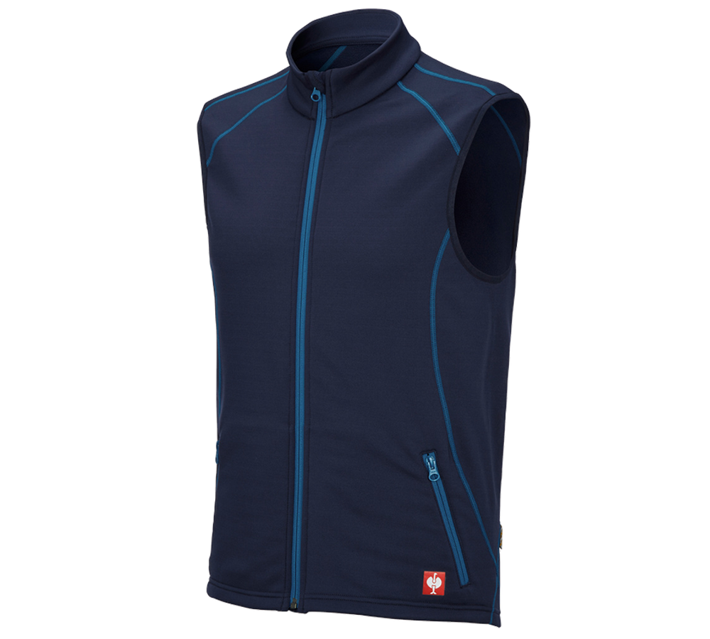 Schrijnwerkers / Meubelmakers: Function bodywarmer thermostretch e.s.motion 2020 + donkerblauw/atol