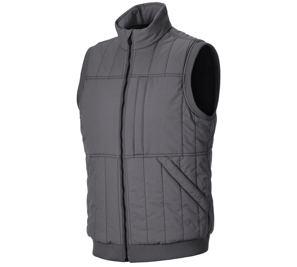 Werkvesten: Bodywarmer e.s.iconic + carbongrijs