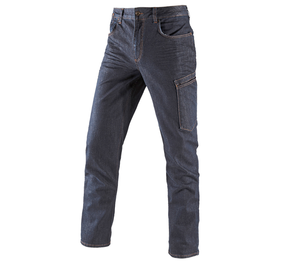 Werkbroeken: e.s. 7-pocket-jeans + darkdenim