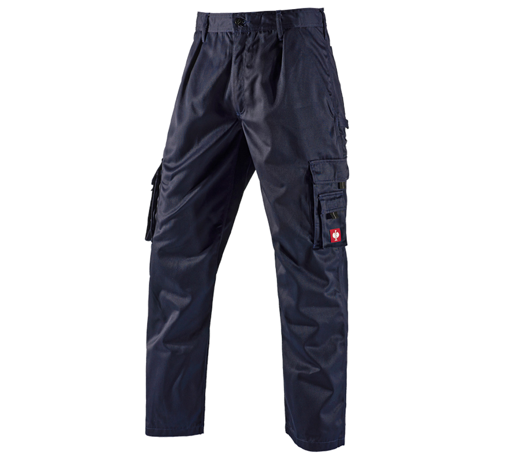 Pantalons de travail: Pantalon Cargo + bleu foncé