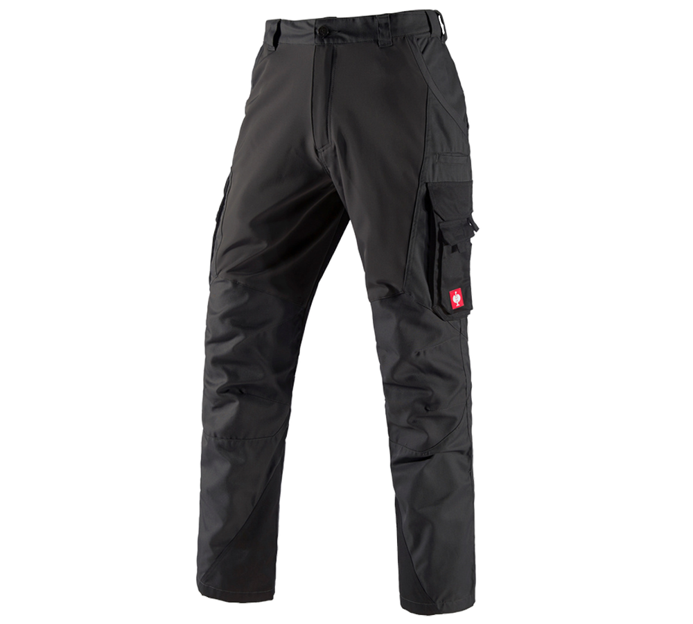 Pantalons de travail: Pantalon cargo e.s. comfort + noir