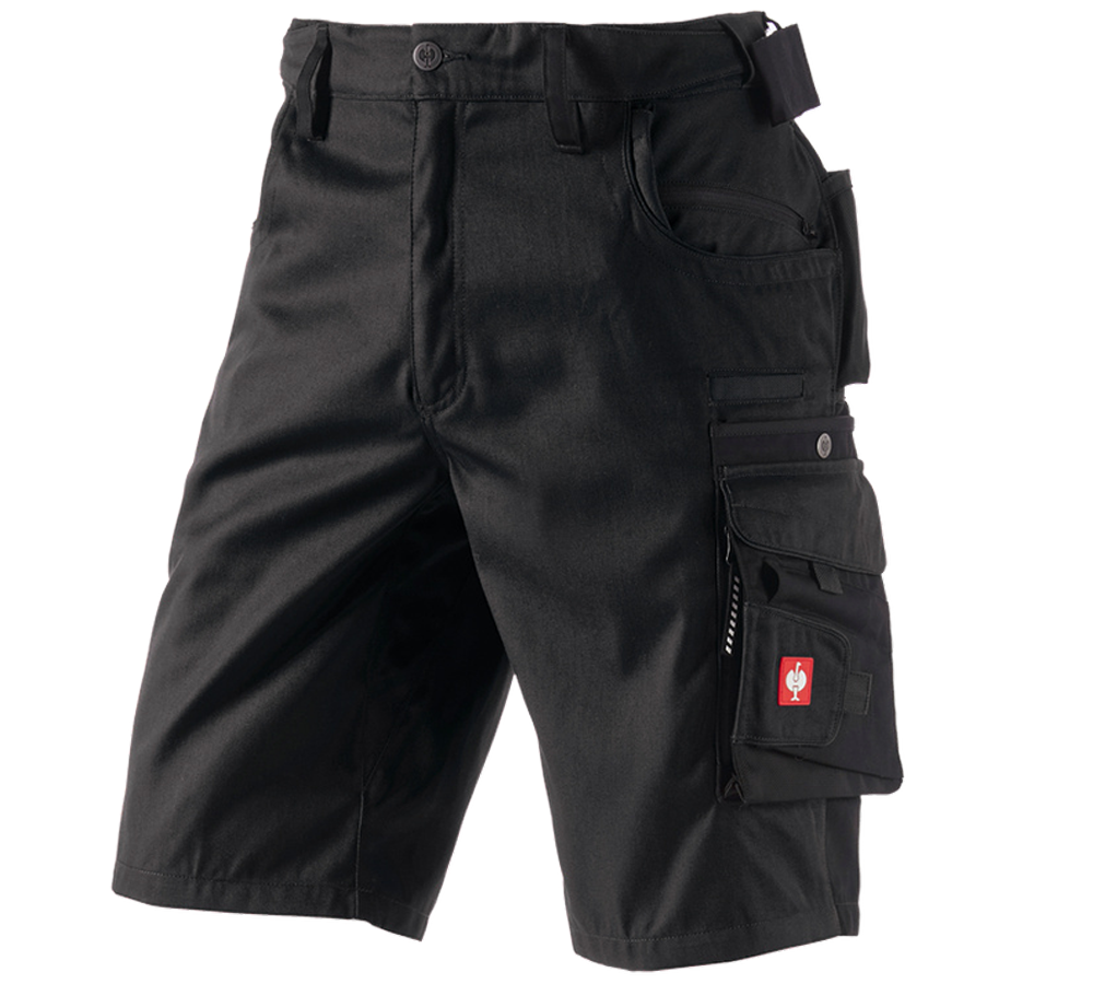 Pantalons de travail: Short e.s.motion + noir