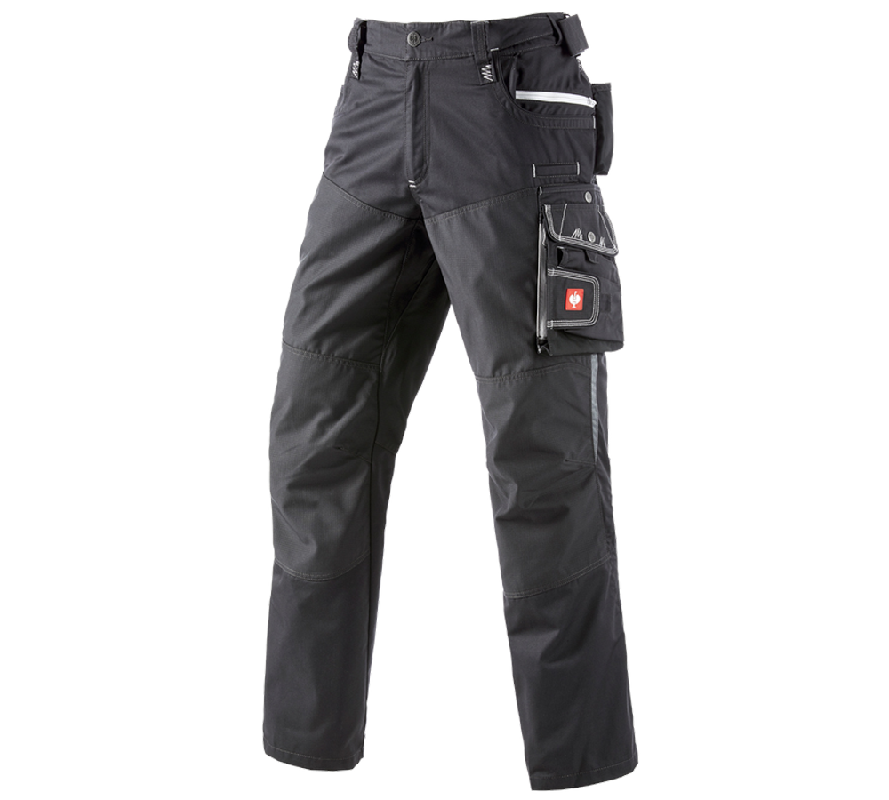 Pantalons de travail: Pantalon à taille élastique e.s.motion d’été + goudron/graphite/ciment