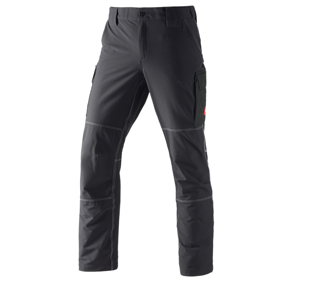 Pantalons de travail: Fonct. pantalon Cargo e.s.dynashield + noir