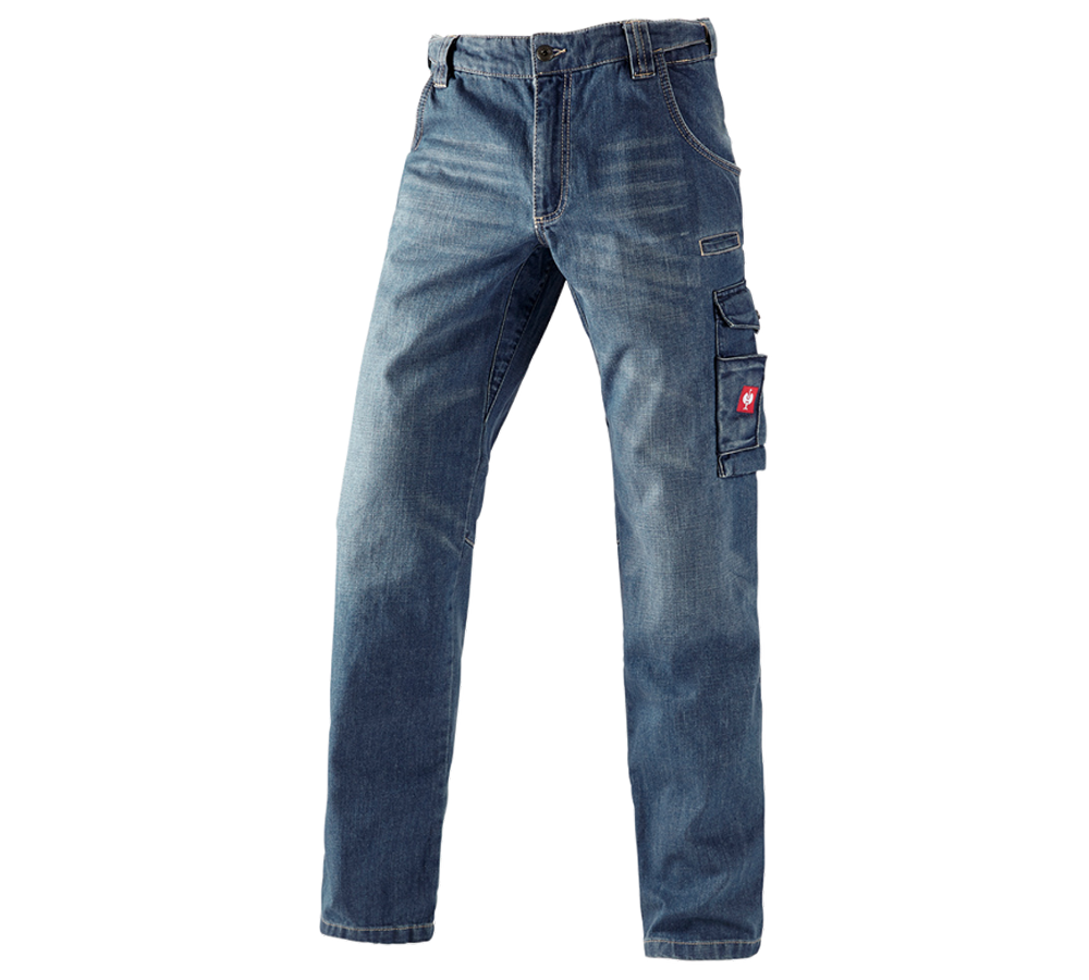 Hosen: e.s. Worker-Jeans + stonewashed