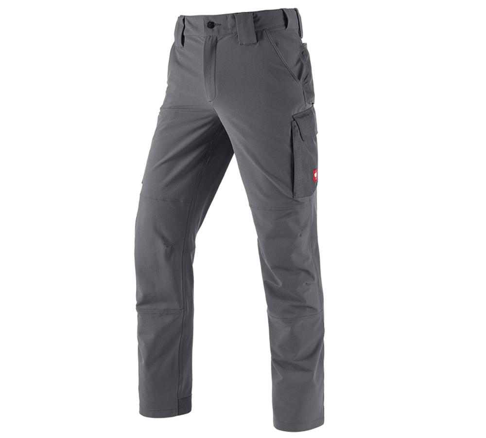 Pantalons de travail: Pantalon cargo fonctionnel e.s.dynashield solid + anthracite
