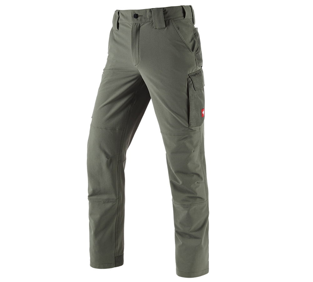 Pantalons de travail: Pantalon cargo fonctionnel e.s.dynashield solid + thym