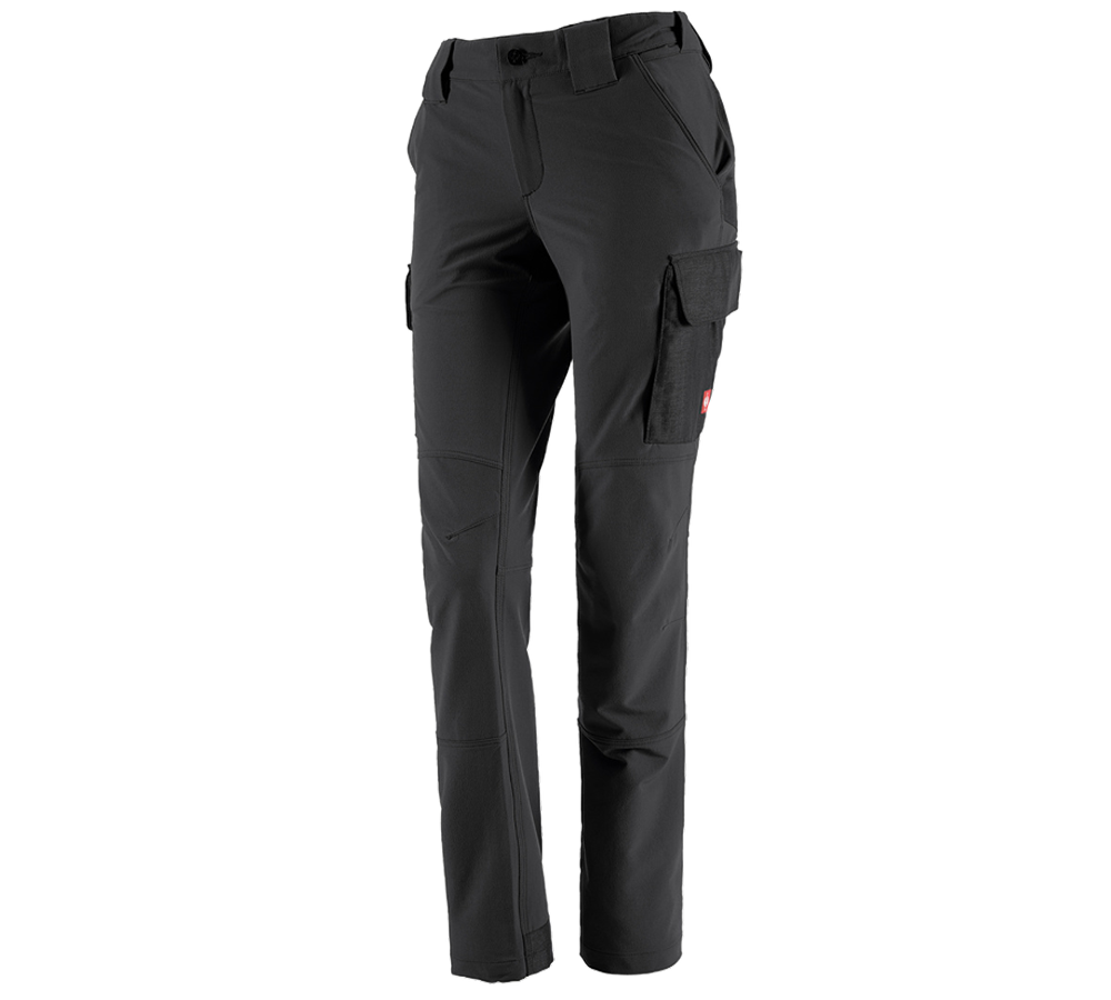 Pantalons de travail: Fon.pantalon cargo d’hiver e.s.dynashield solid,f + noir
