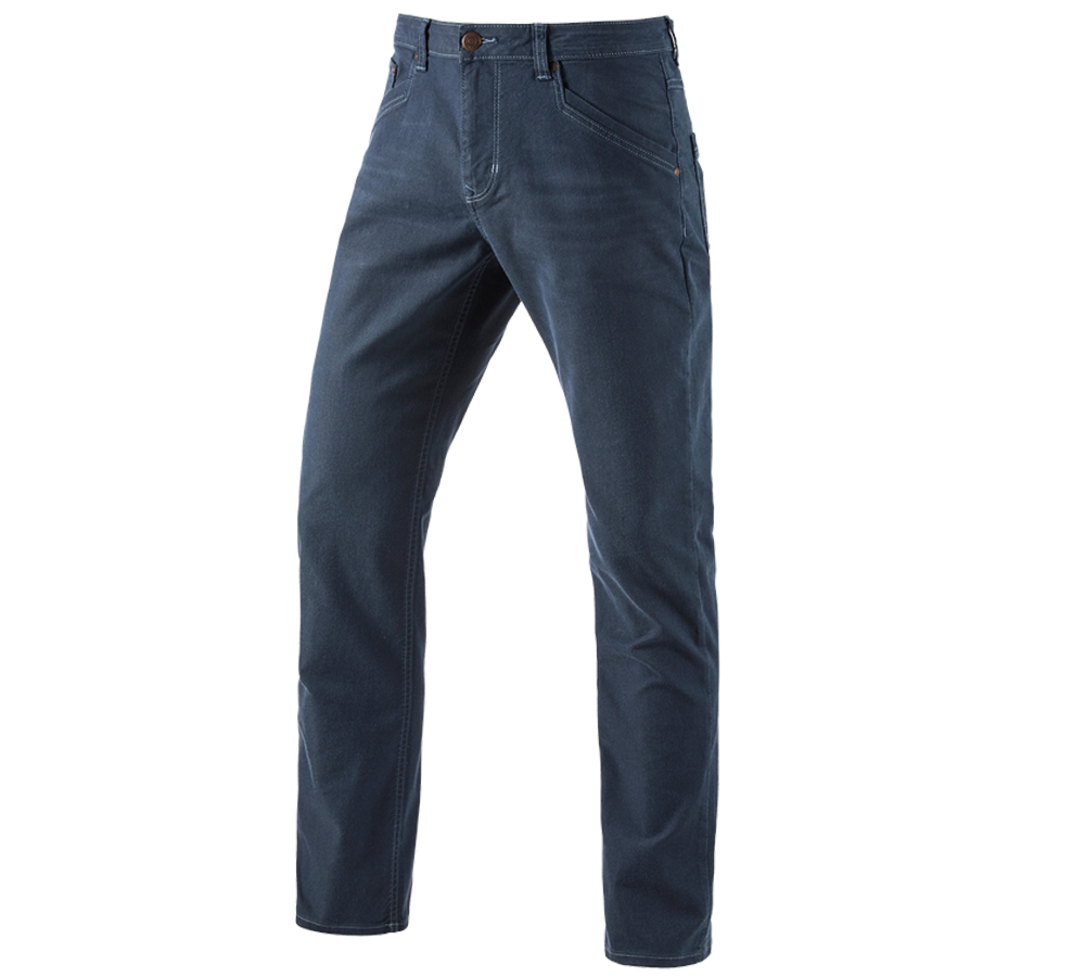Menuisiers: Pantalon à 5 poches e.s.vintage + bleu arctique
