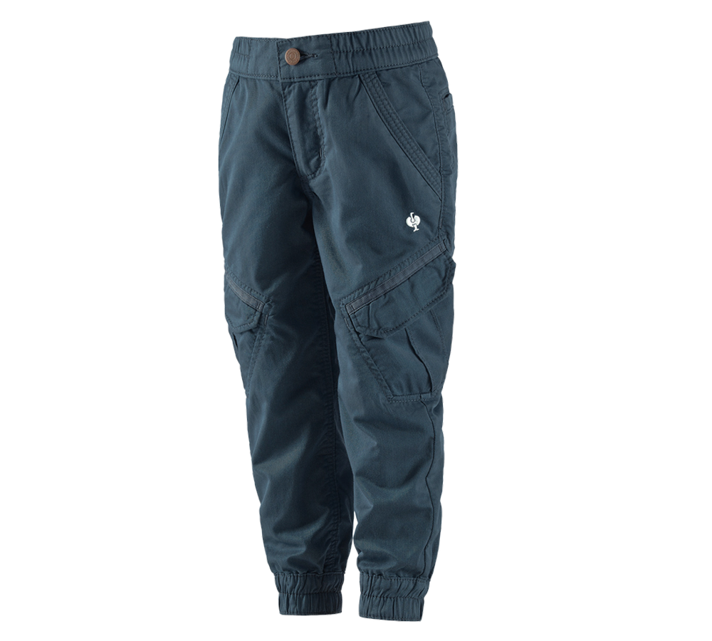 Pantalons: Pantalon Cargo e.s. ventura vintage, enfants + bleu fer