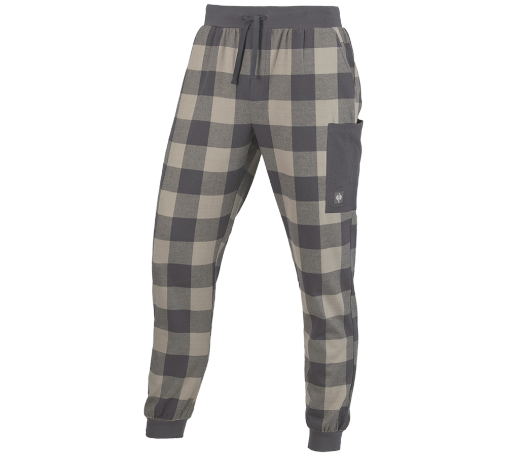 Accessoires: e.s. Pyjama Pantalon + gris dauphin/gris carbone