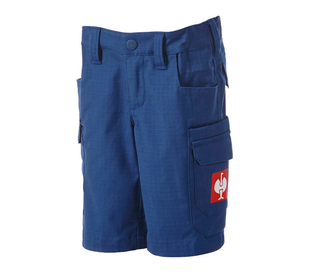 Bekleidung: Super Mario Cargoshorts, Kinder + alkaliblau