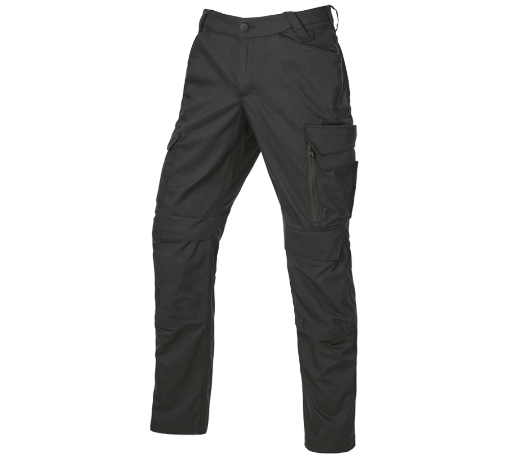 Werkbroeken: Werkbroek e.s.trail pure + zwart