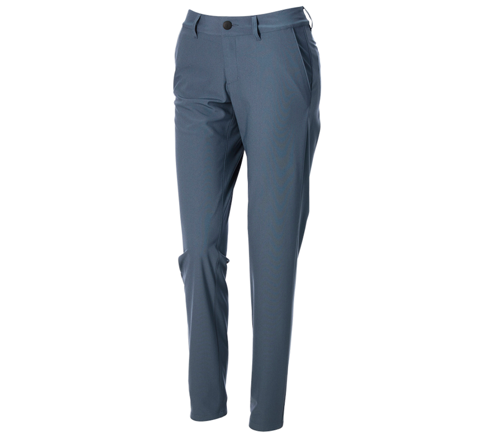 Onderwerpen: Werkbroek Chino e.s.work&travel, dames + ijzerblauw