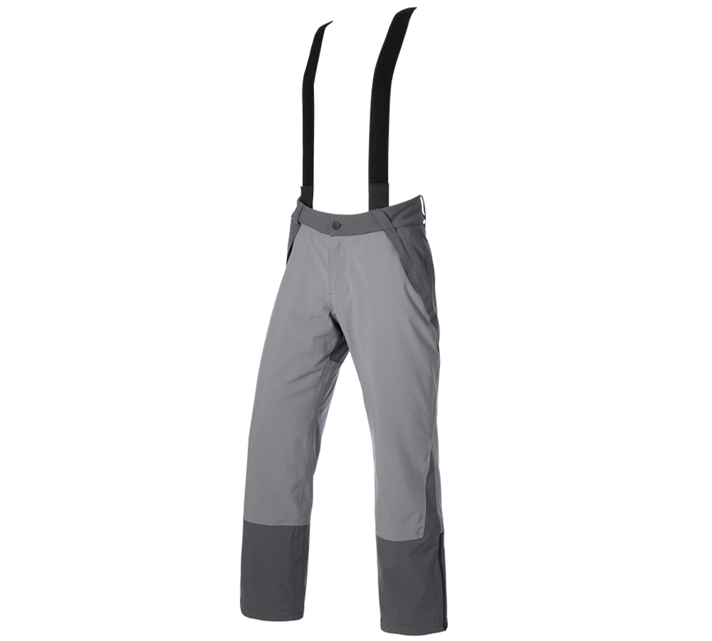 Kleding: Functionele broek e.s.trail snow + carbongrijs/bazaltgrijs