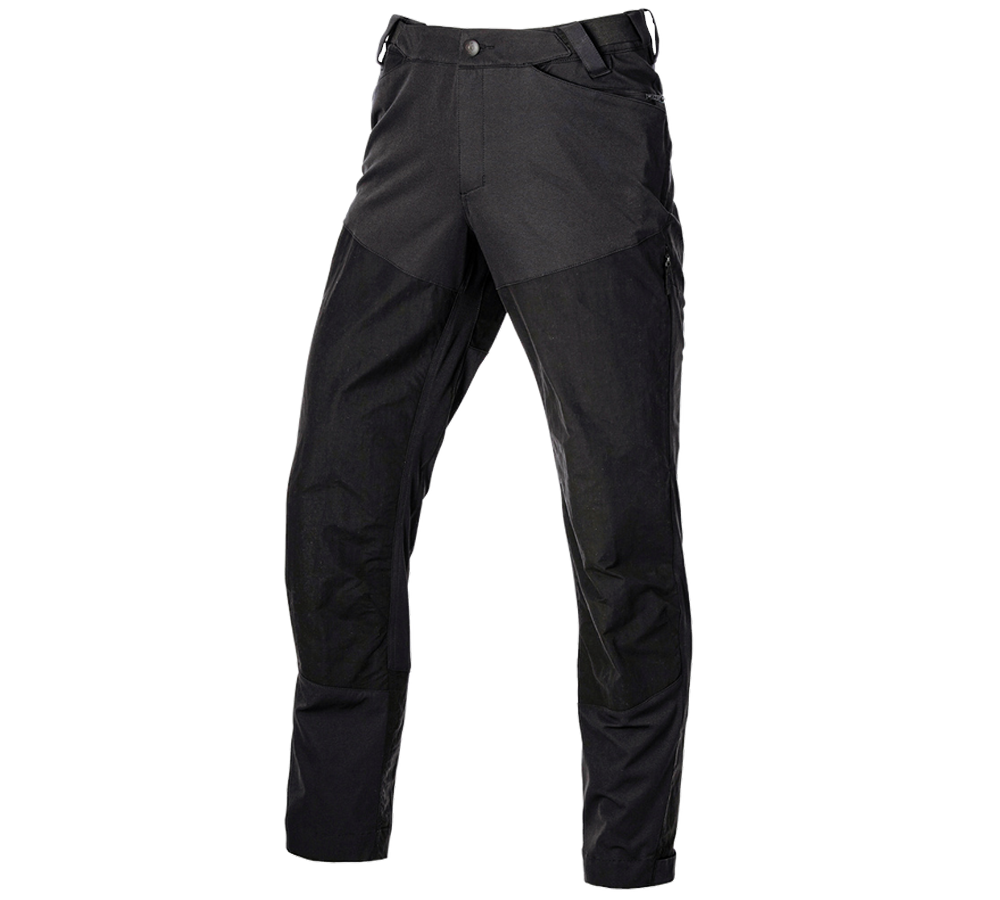 Vêtements: Pantalon de fonction hybride e.s.trail + noir