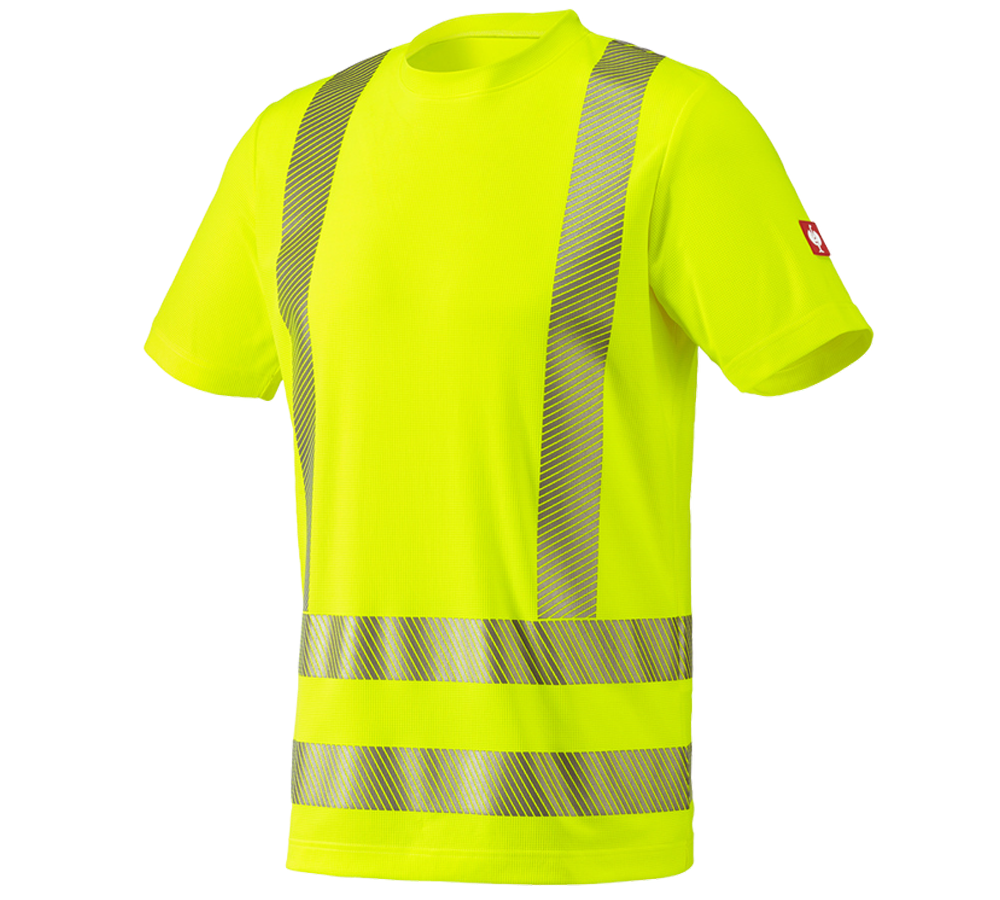 Bovenkleding: e.s. Functionele veiligheids-T-shirt + signaalgeel