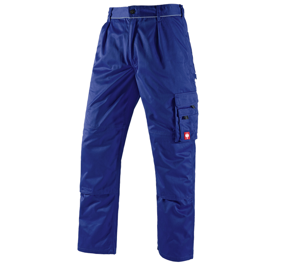 Installateurs / Plombier: Pantalon à taille élastique e.s.classic + bleu royal