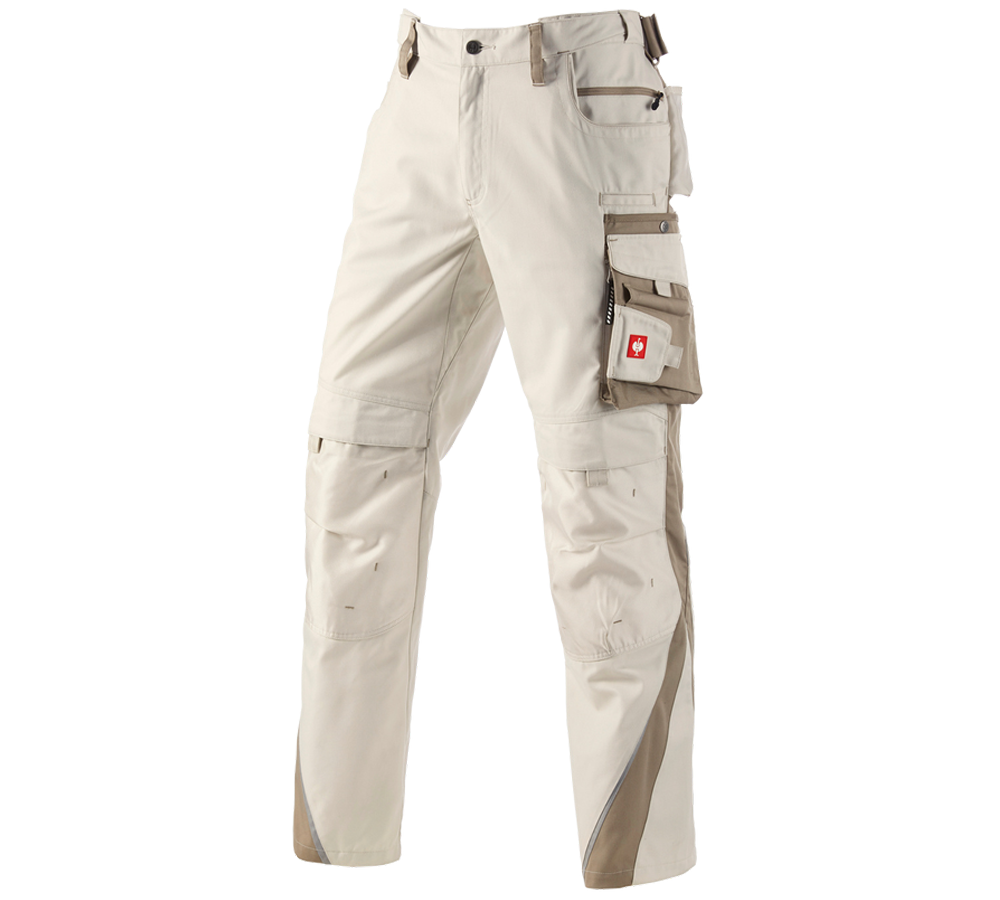 Pantalons de travail: Pantalon à taille élastique e.s.motion + gypse/glaise