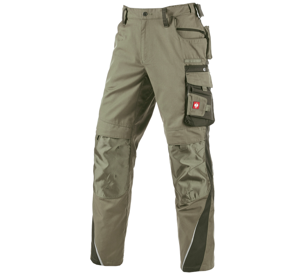 Pantalons de travail: Pantalon à taille élastique e.s.motion + roseau/mousse
