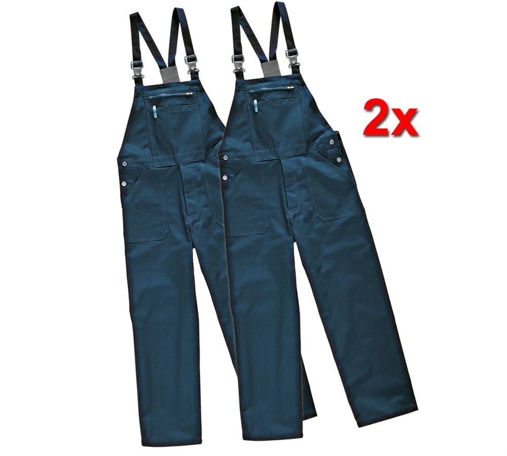 Werkbroeken: Tuinbroek Basic, per 2 + donkerblauw