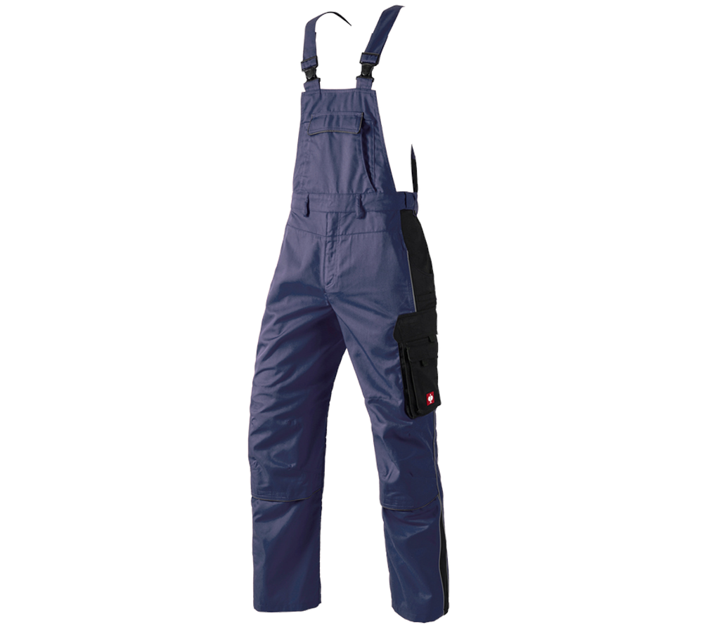 Pantalons de travail: Salopette e.s.active + bleu foncé/noir