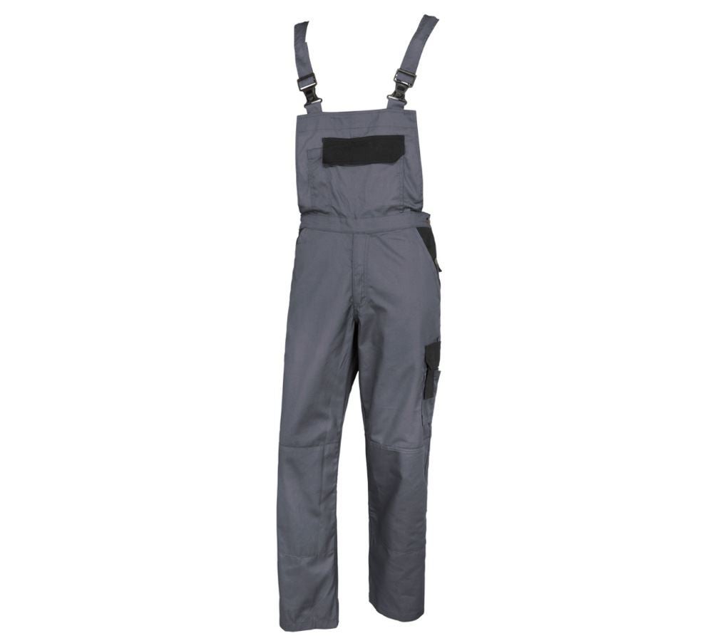 Pantalons de travail: STONEKIT Salopette Odense + gris/noir